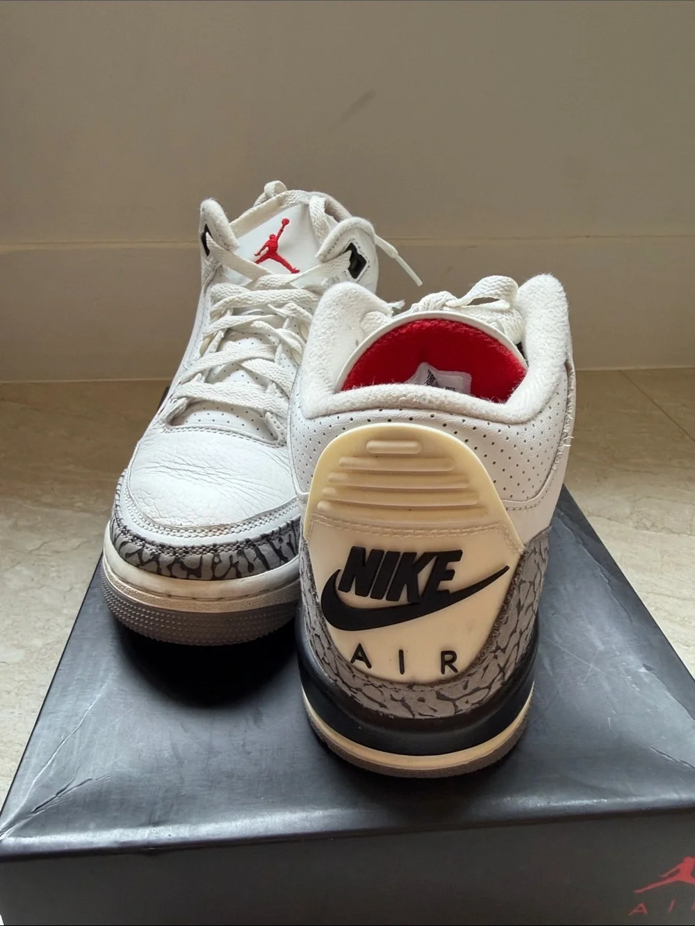 Jordan Men’s Sneakers White/Black/Cement